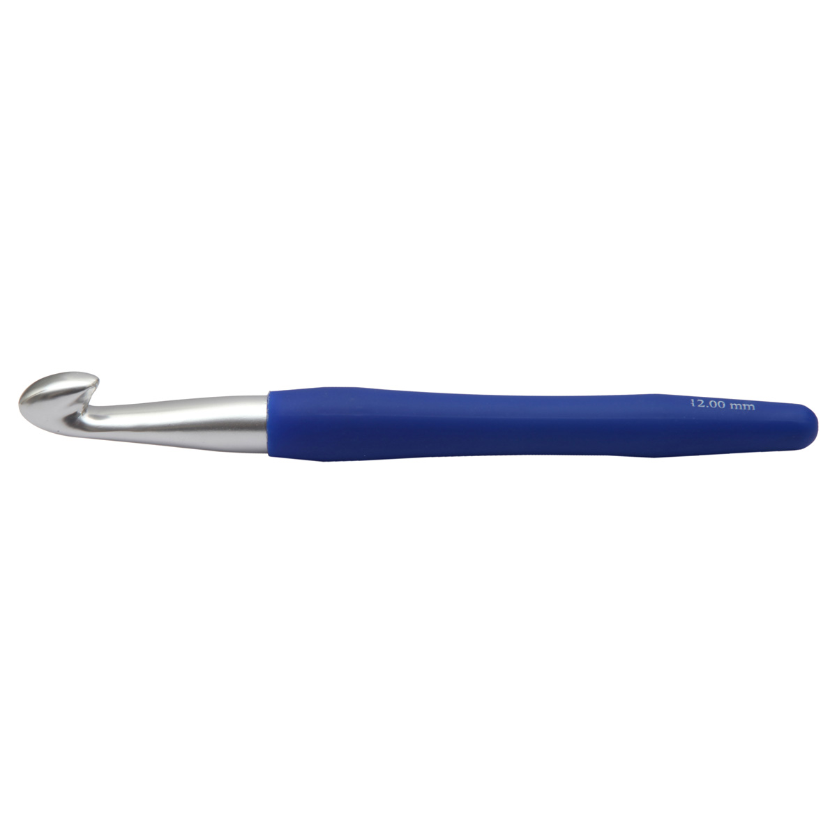 KnitPro Waves Aluminium Crochet Hook Royal Blue 12.00mm