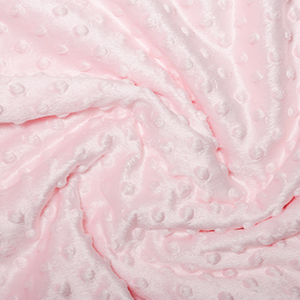 Fleece Super-soft Dimple Pink
