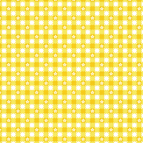 Summer Days Gingham Yellow