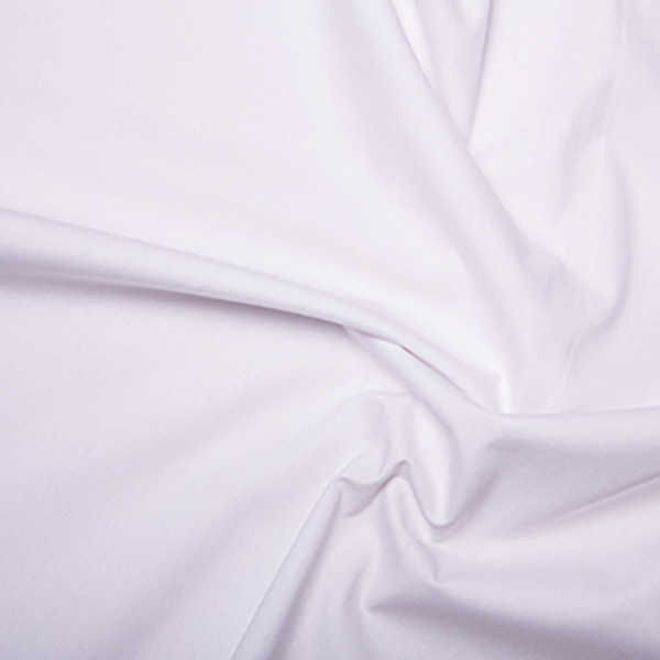 Cotton Poplin Plain White