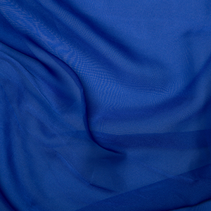 Cationic Chiffon Royal Blue