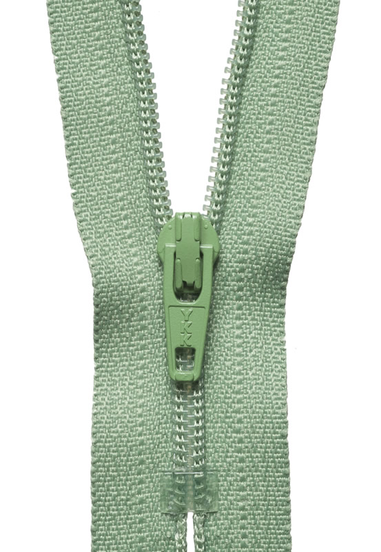 8 Inch Dress Zip Light Green