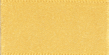 Berisford Gold Double Faced Satin Ribbon 35mm