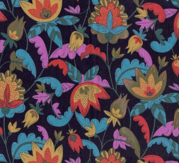 Dashwood Studio Kaleidoscope Corduroy - Large Floral