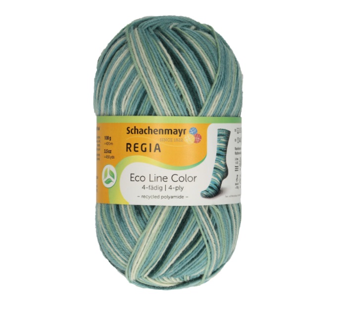 Regia Eco Line Colour 4 Ply Air Colour