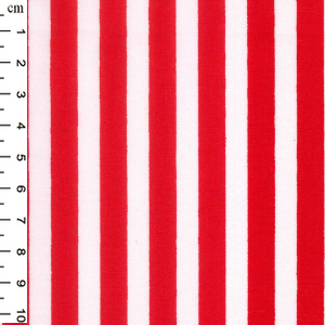 Rose & Hubble Cotton Poplin Red And White Stripe