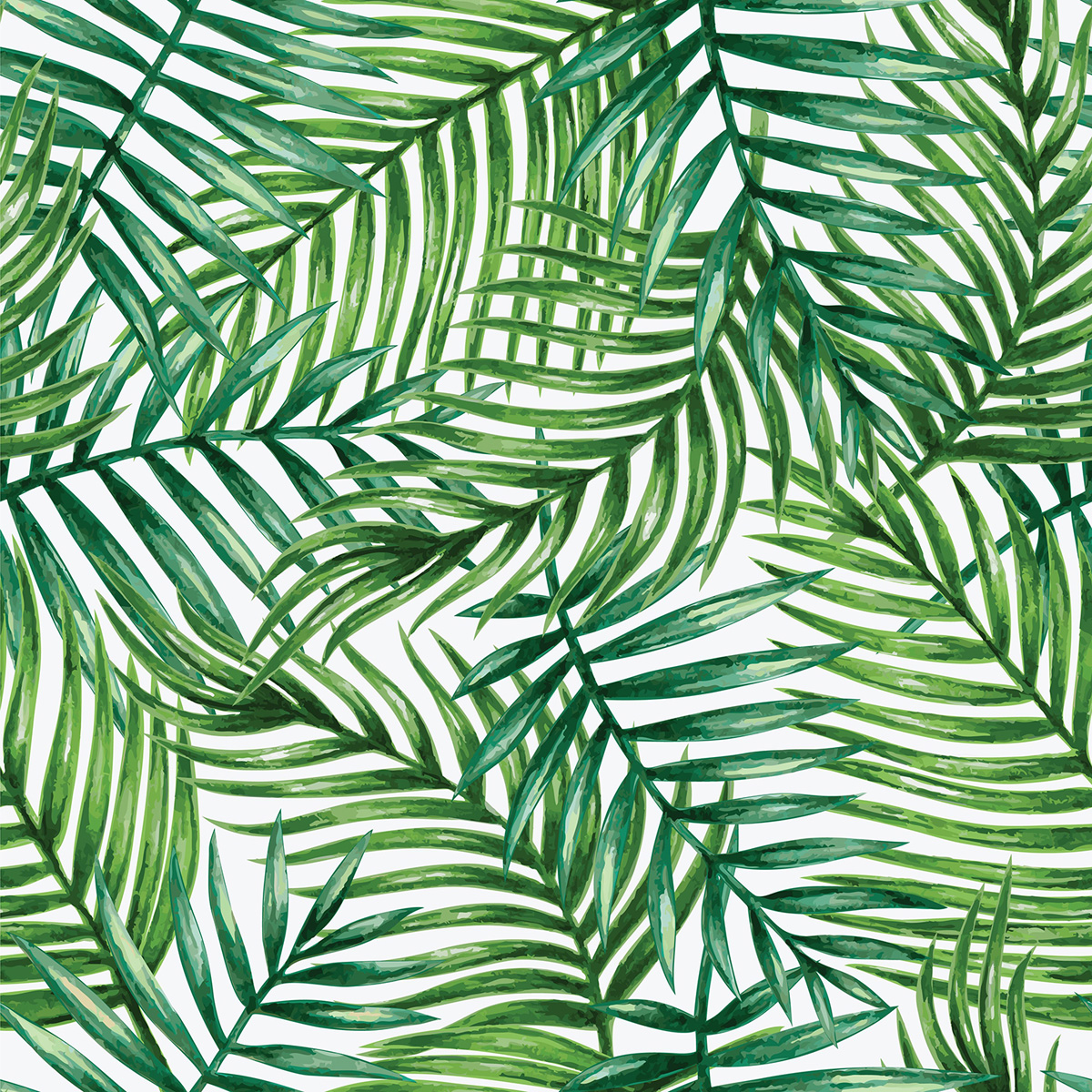 Water Repellent, UV Resistant, PU Coated Fabric Digital Leaf Print On Natural