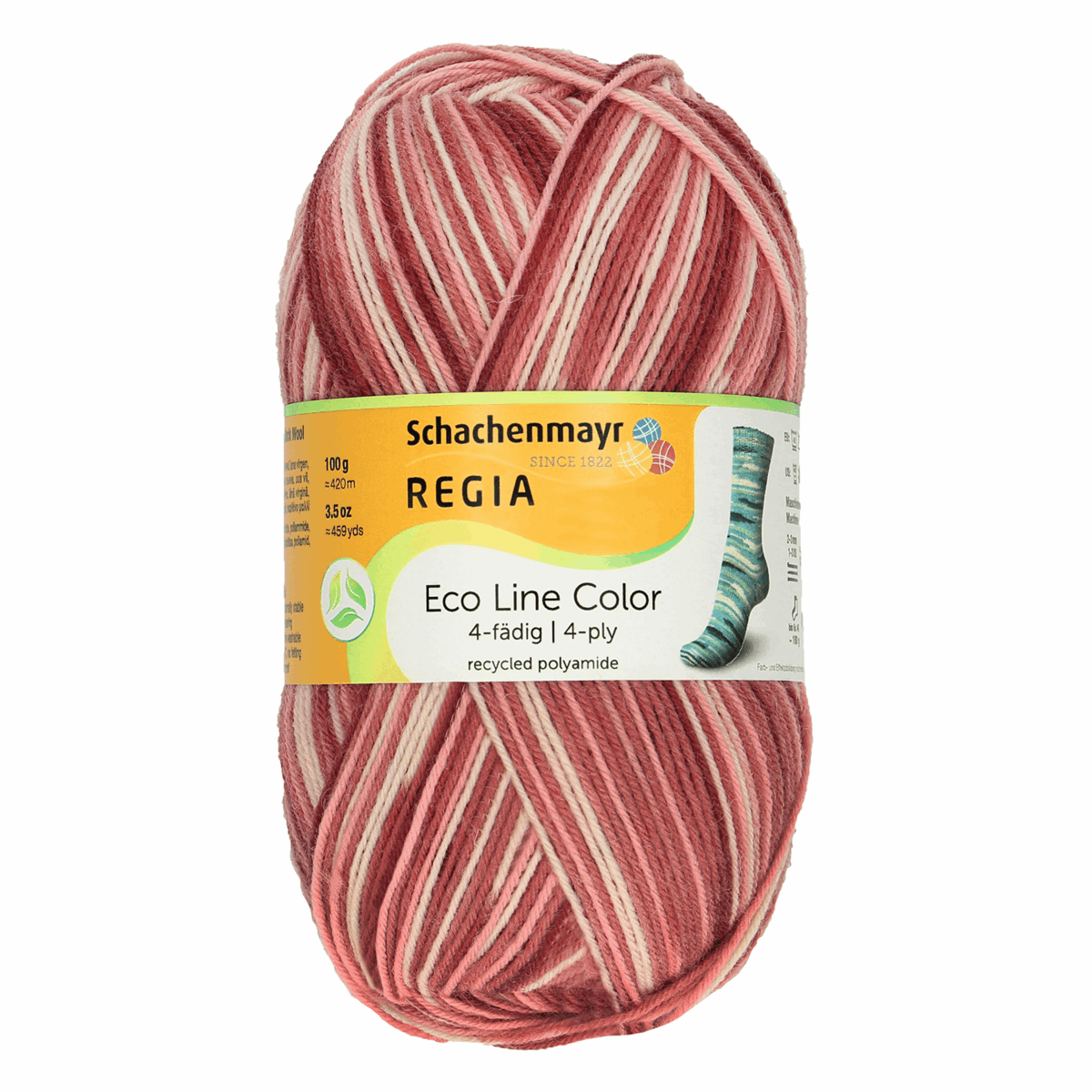 Regia Eco Line Colour 4 Ply Fire Colour 2003