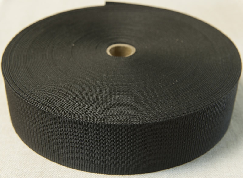 Polyester Webbing Black 50mm