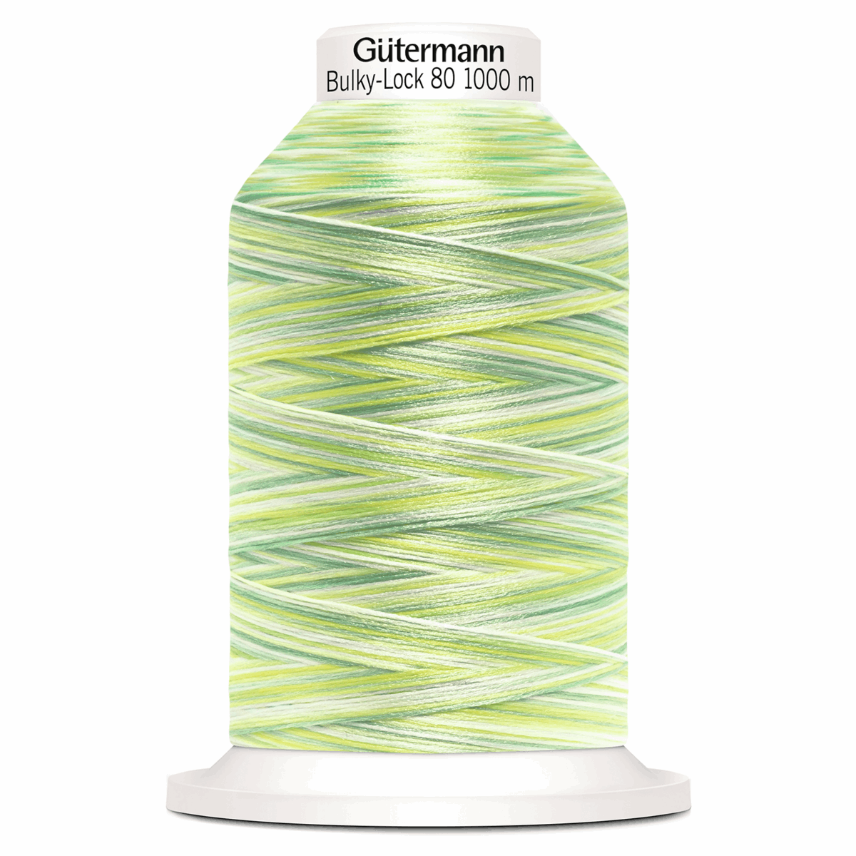 Gutermann Bulk Overlocking Thread, Variegated Greens