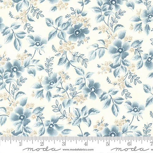 MODA Cascade by 3 Sisters Delicate Blossoms Cloud/Sky 44321-21