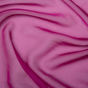 Cationic Chiffon Cerise