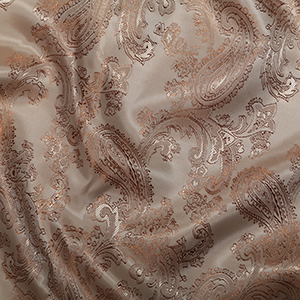 Paisley Jacquard Lining Beige