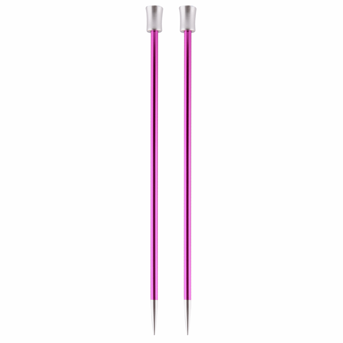 KnitPro Zing: Knitting Pins: Single-Ended: 30cm x 5.00mm Pink