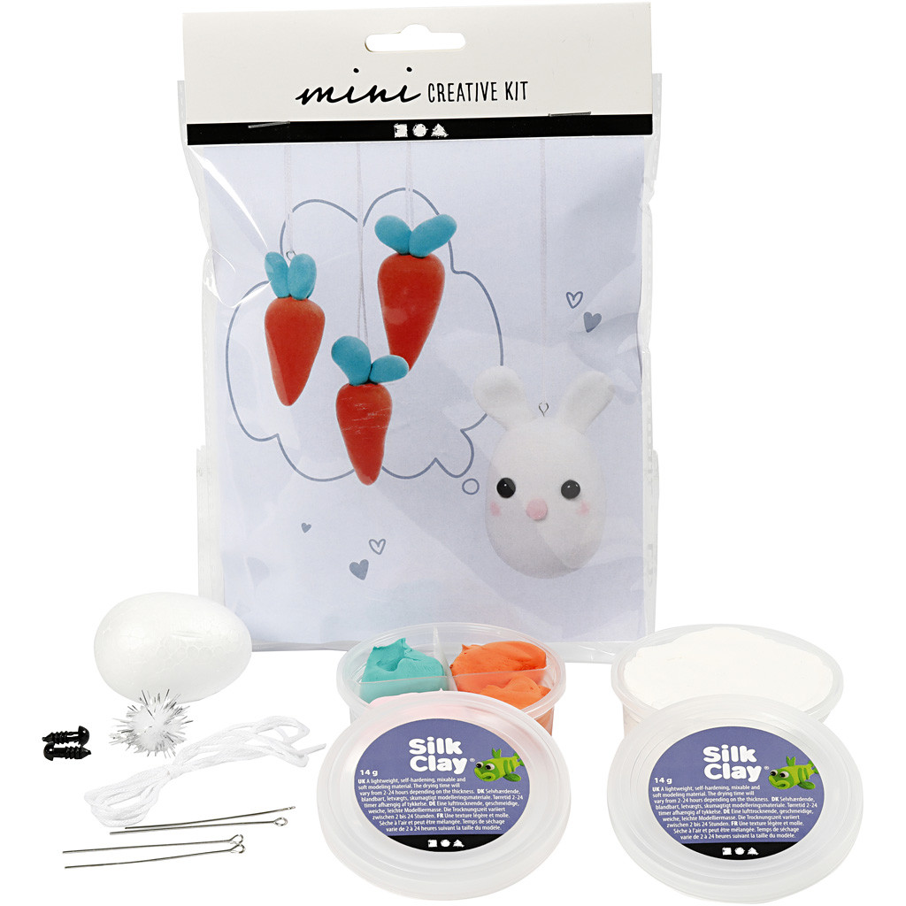 Mini Creative Kit, modelling - rabbit suspension, 1 set