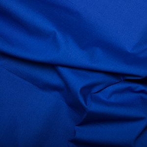 Cotton Poplin Plain Royal