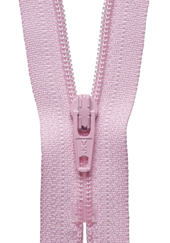 8 Inch Dress Zip Baby Pink