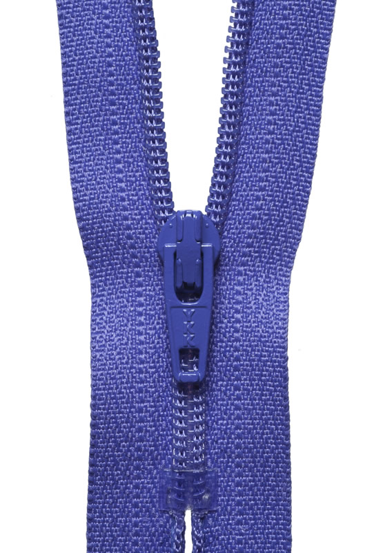 12 Inch Dress Zip Purple