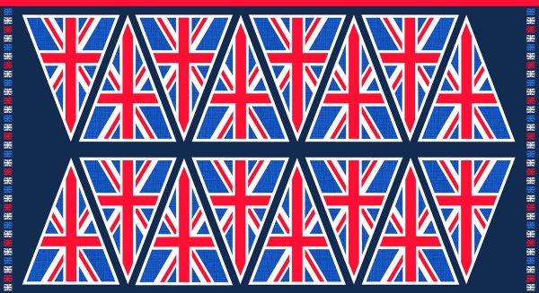 Flag Traditional Bunting Panel