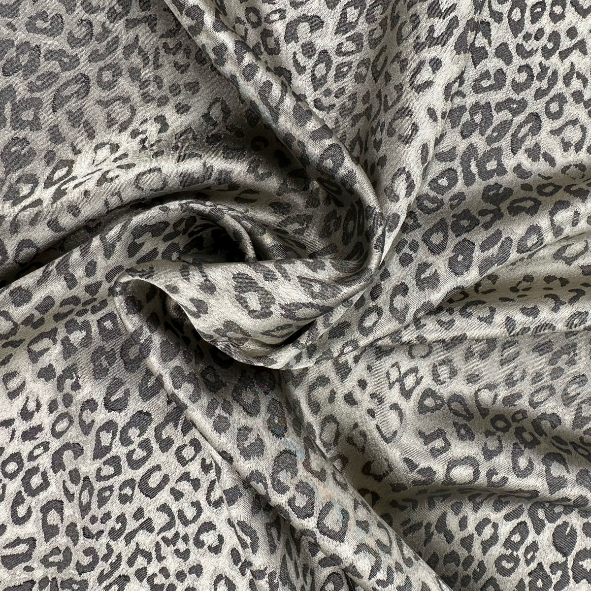 100% Polyester Animal Print - Sepia