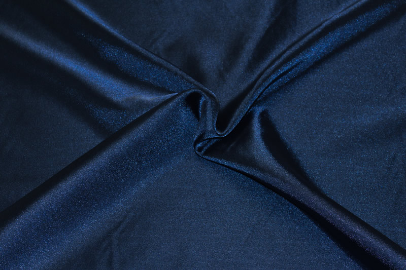 Navy Crystal Organza