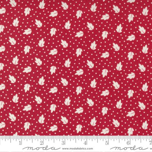 30's Playtime Leafy Polka Blender Leaf Dot Scarlet 33635 18