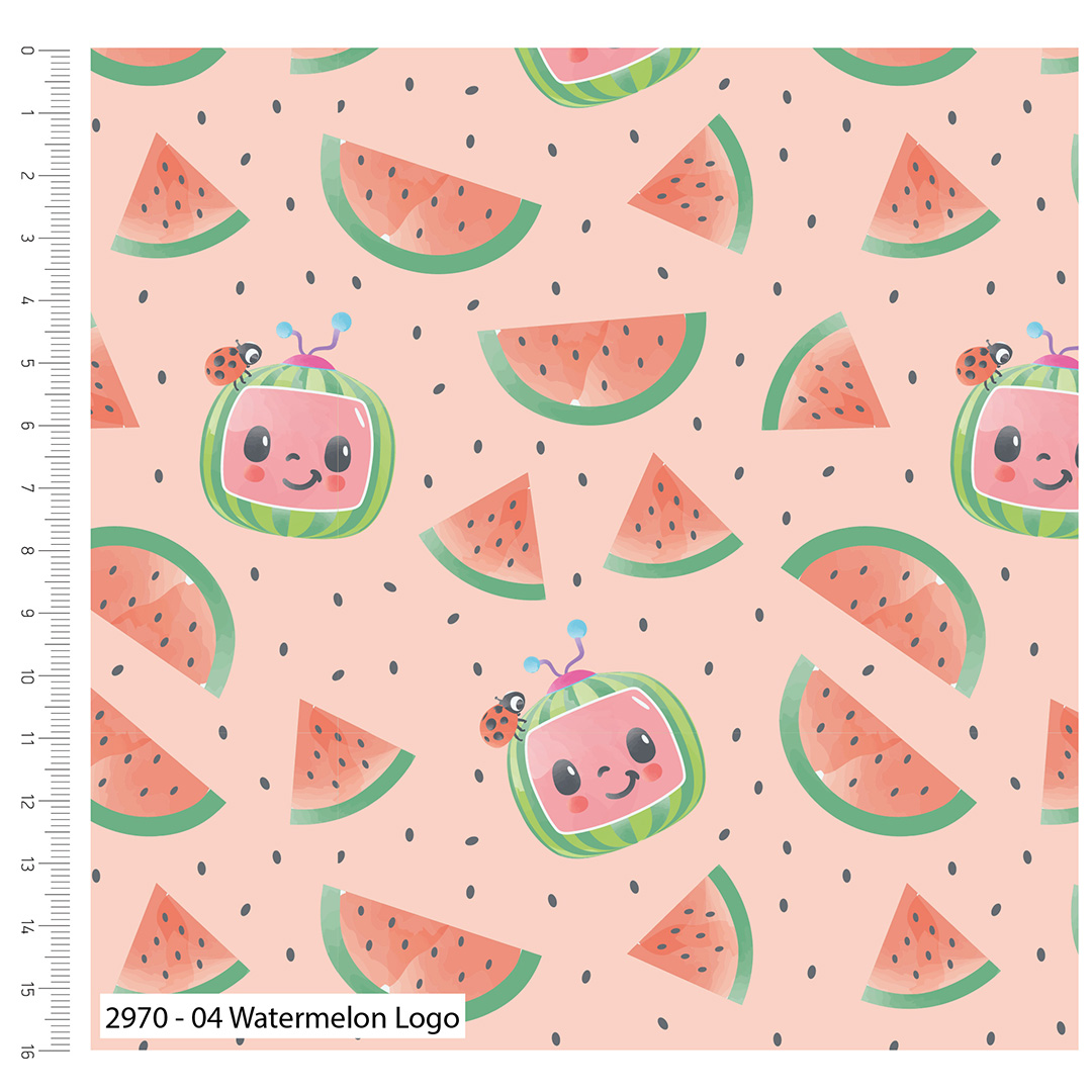 Cocomelon Watermelon Logo 2970-04