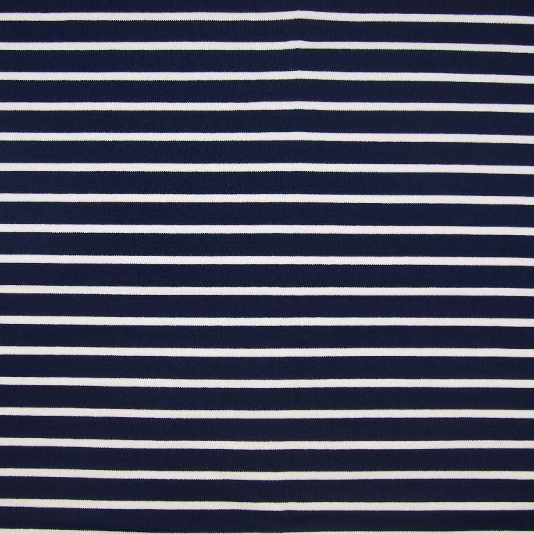 SWEAT STRIPE - NAVY/ECRU - FRENCH TERRY