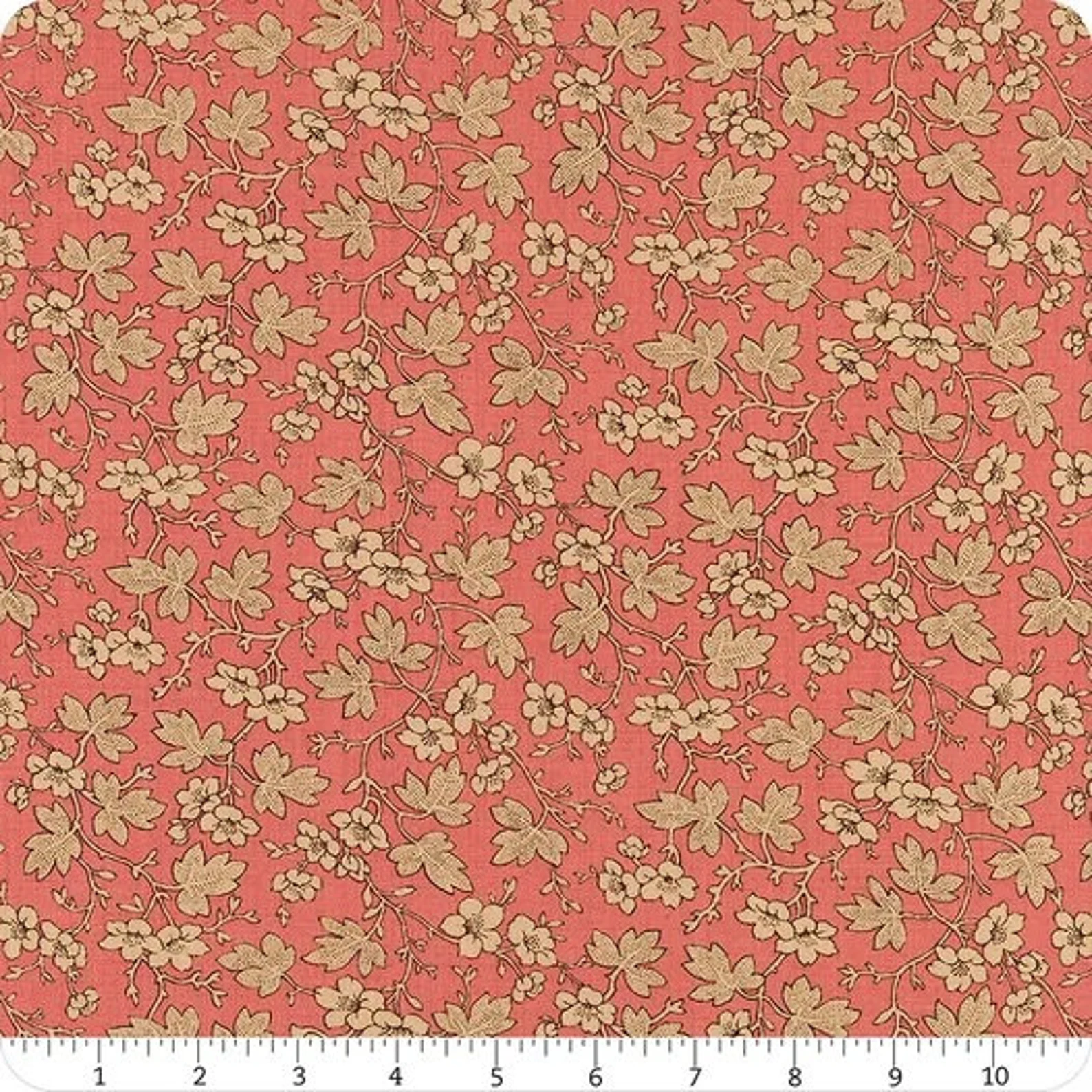 Moda French General Bonheur De Jour Faded Red 13913-13