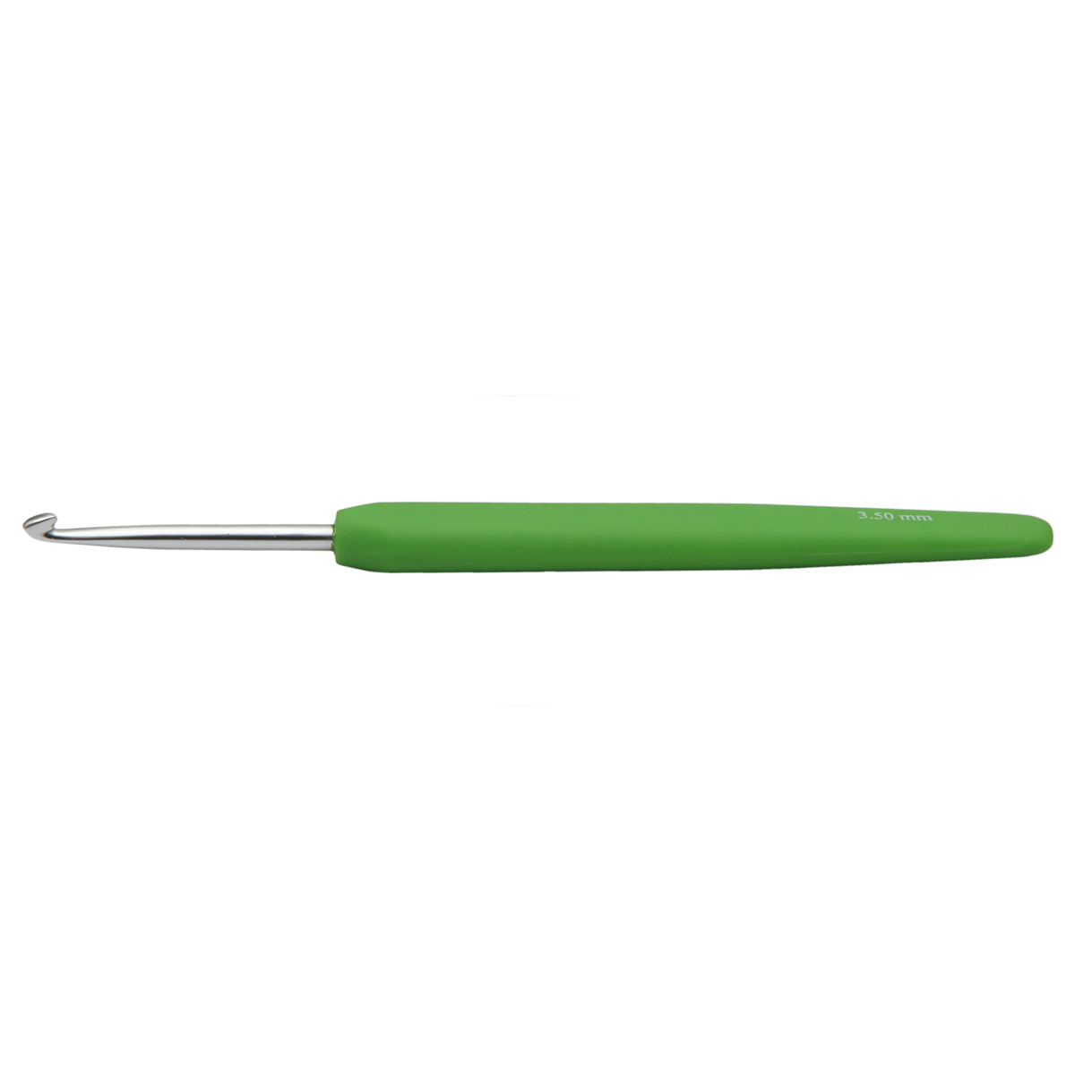 KnitPro Waves Aluminium Crochet Hook Parrot Green 3.50mm