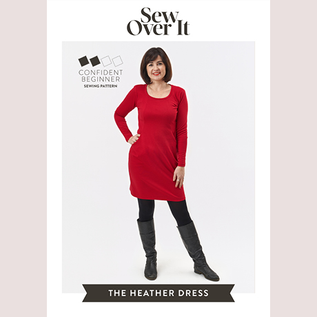 Sew Over It Heather Dress Sewing Pattern UK sizes 6-20