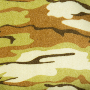 Fleece Camouflage Print 