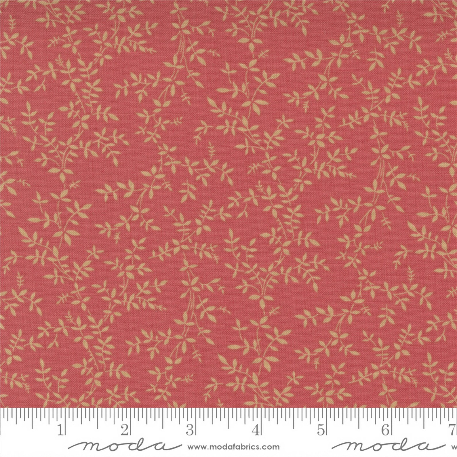 Moda French General Bonheur De Jour Dupont Faded Red 13916-13