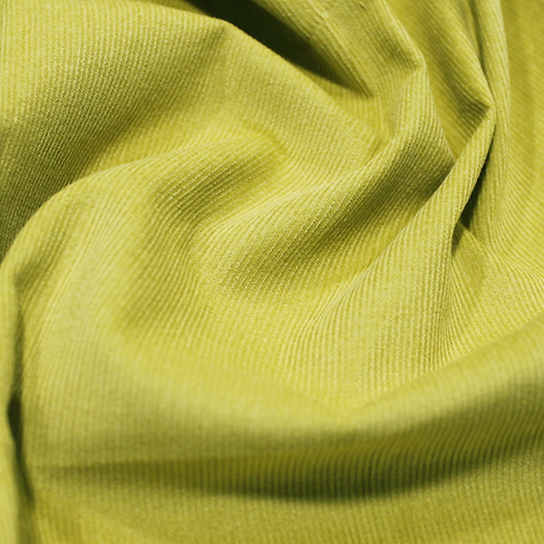 Needlecord Cotton 21 Wale Corduroy Chartruese