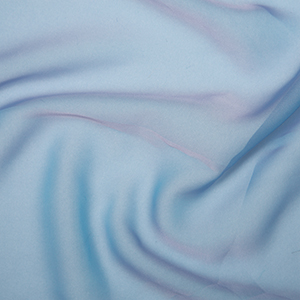 Cationic Chiffon Pale Blue