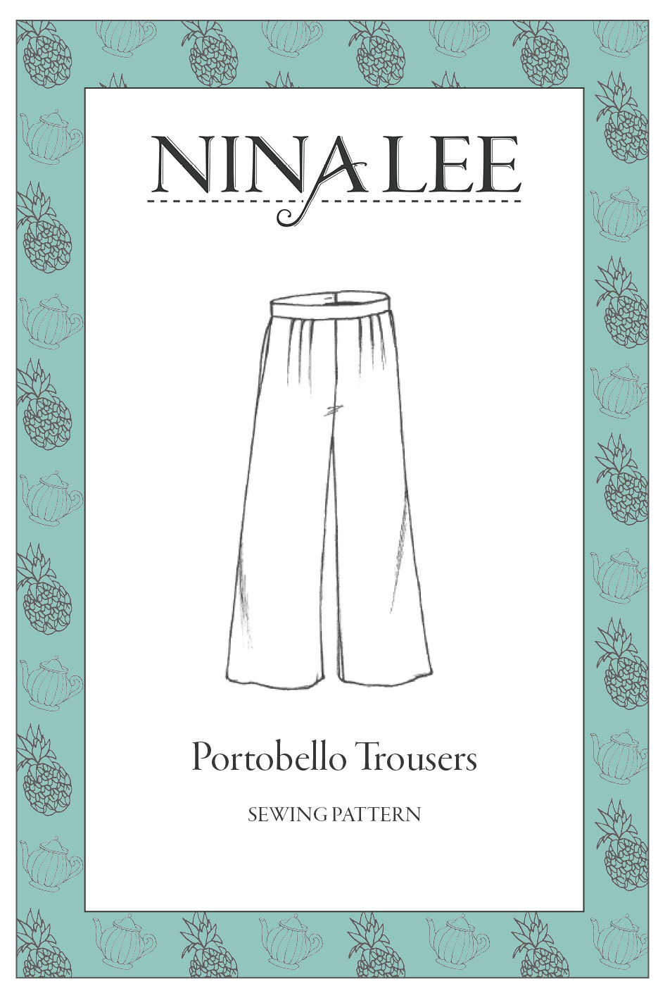 Nina Lee Portobello Trousers Pattern