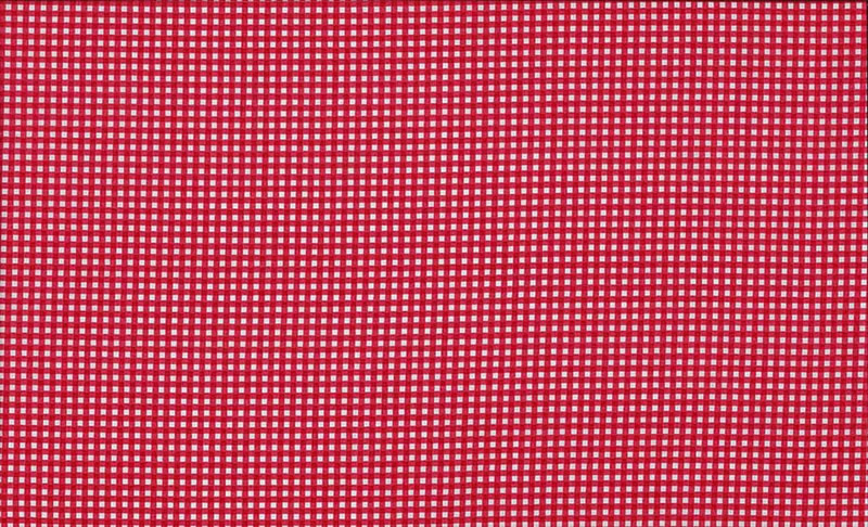 Makower Basic Red Gingham