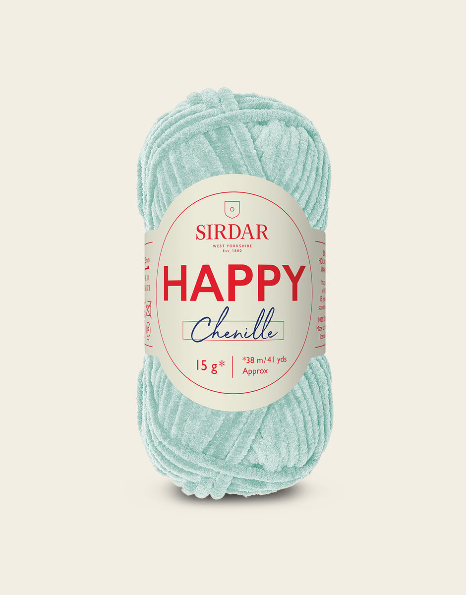 SIRDAR HAPPY CHENILLE, MERMAID 016 15G BALL