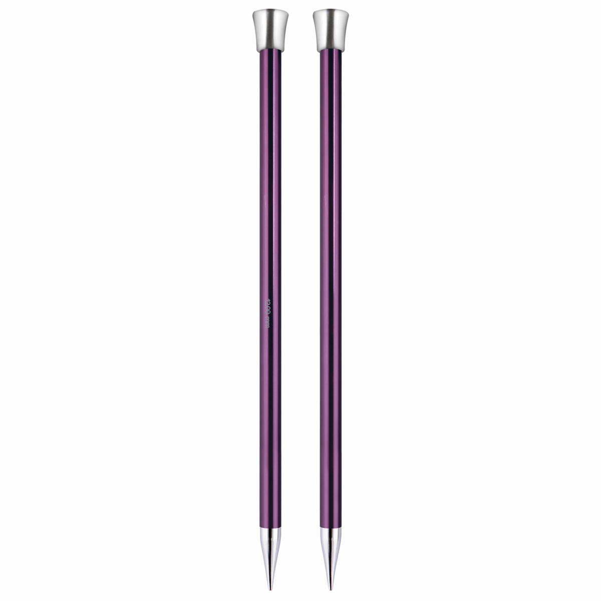 KnitPro Zing: Knitting Pins: Single-Ended: 35cm x 10.00mm Purple