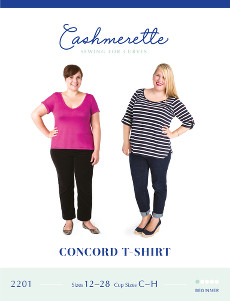 Concord T Shirt Pattern - Cashmerette Patterns
