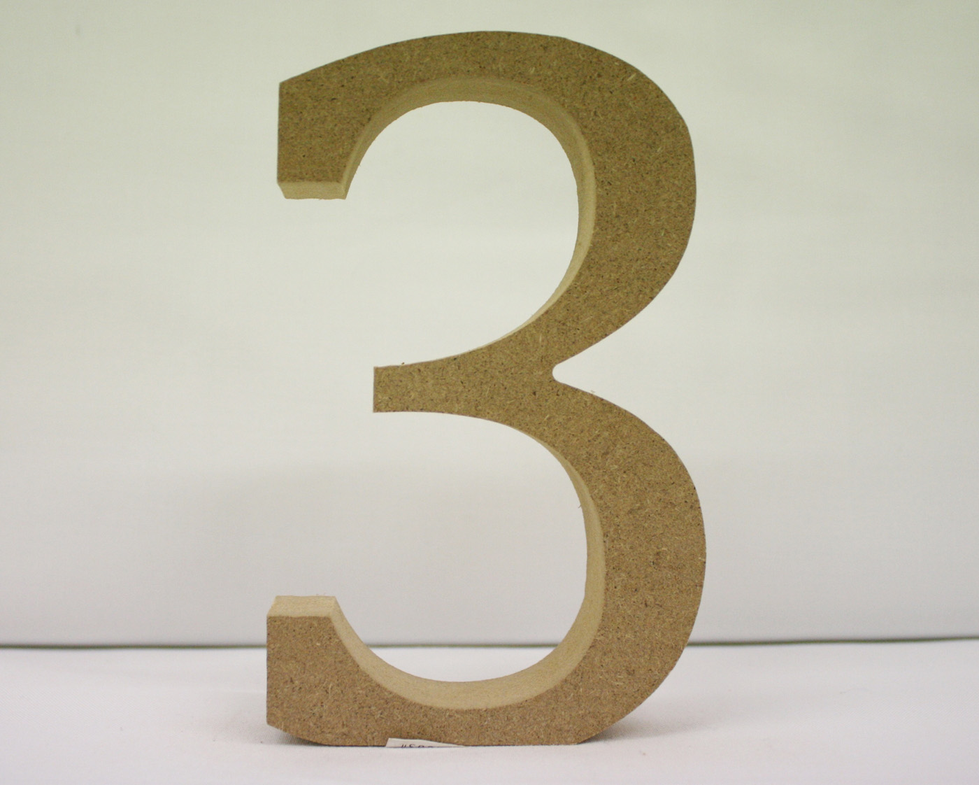 Wooden Number 3