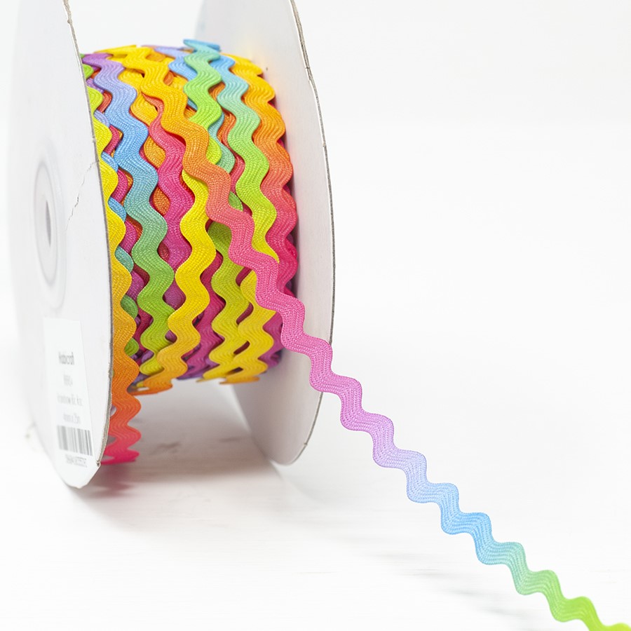 4mm Rainbow Ric Rac