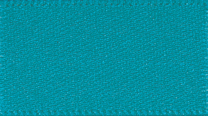Berisford Malibu Blue Double Faced Satin Ribbon 10mm