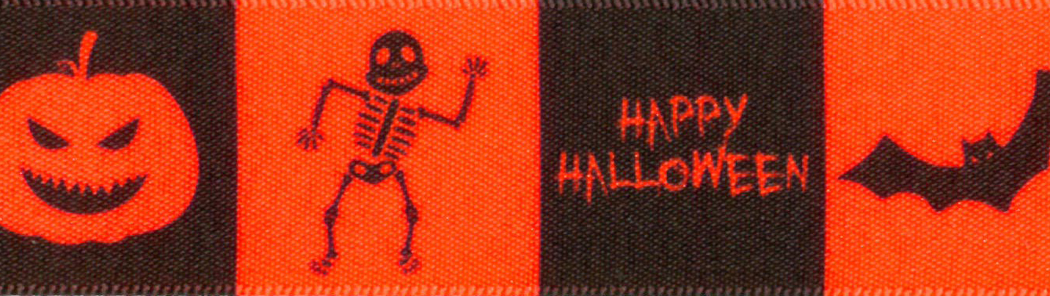 Spooky Friends 25mm Orange