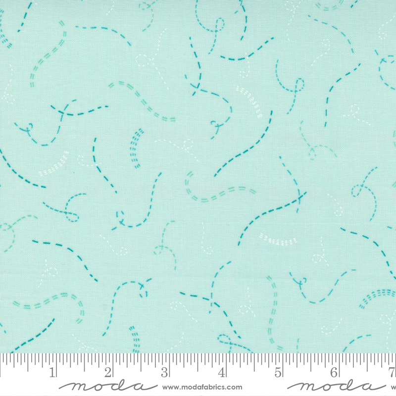 Sew Wonderful Stitch In Time Blender Soft Aqua 25116 17