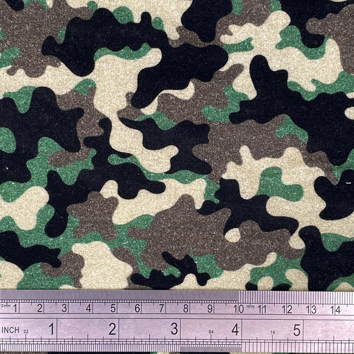 Digitally Printed Jersey Camouflage