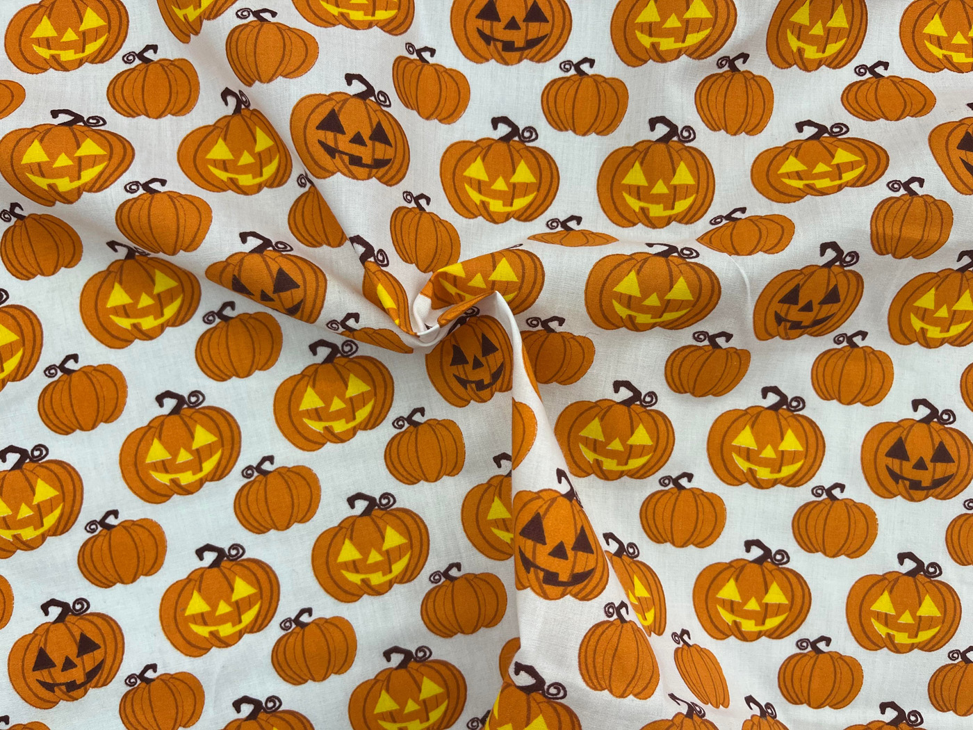 Polyester Cotton Print Pumpkins