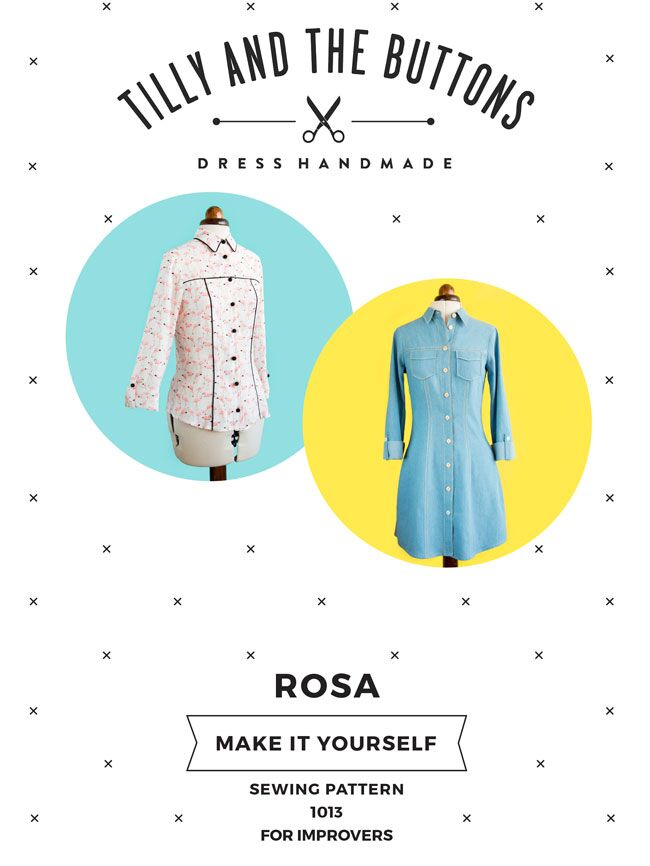 Tilly and the Buttons Rosa Shirt and Shirt Dress