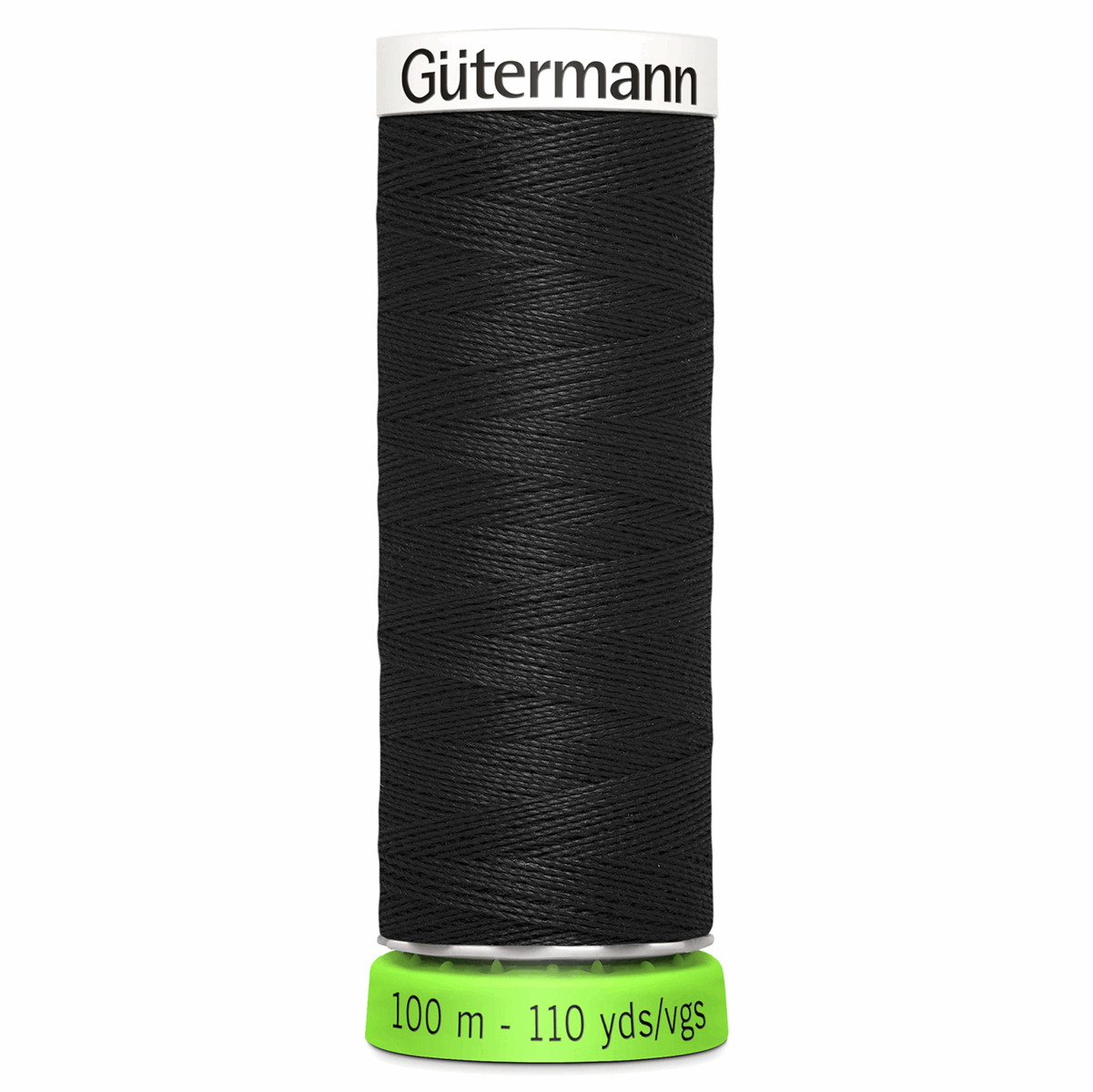 Gutermann Recycled Sew-All Thread rPET 100m 000 Black 