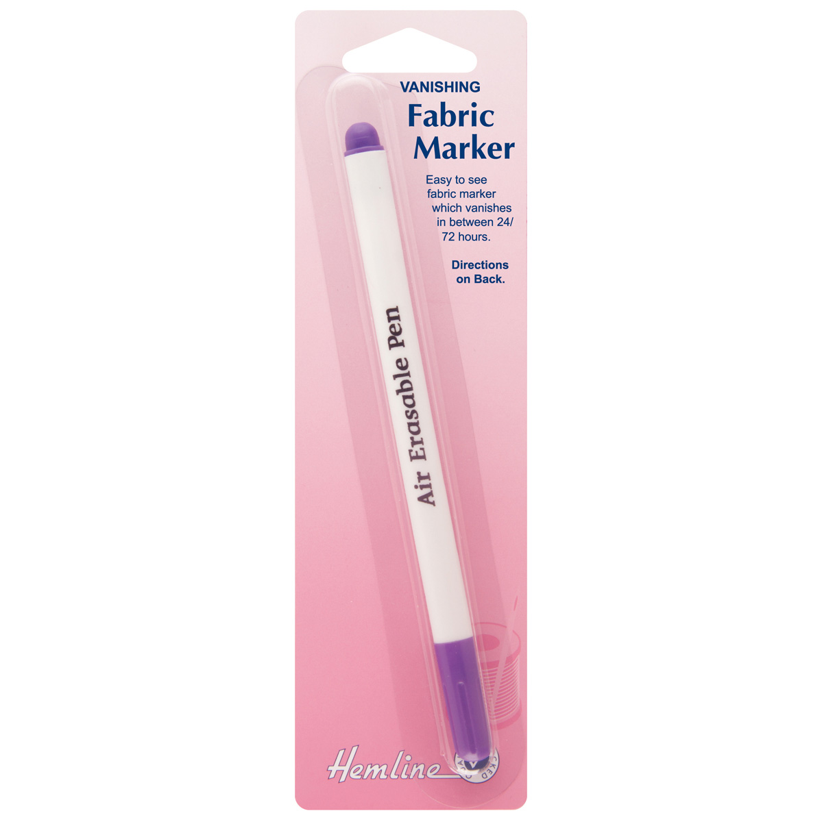 Pen: Fabric Marker: Vanishing